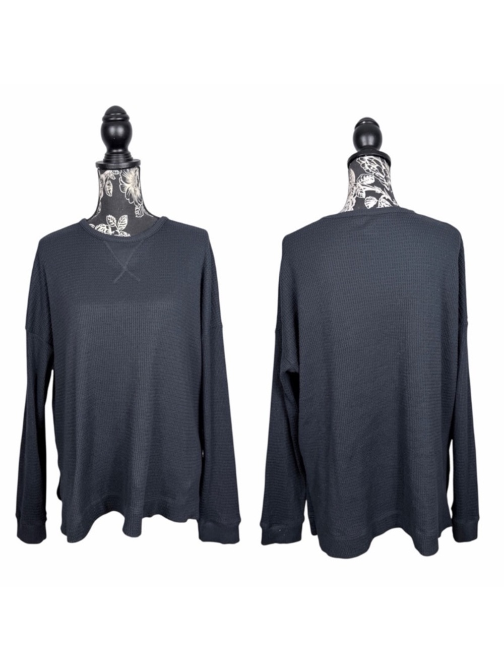 5 for $25 American Eagle dark grey long sleeve thermal top size large